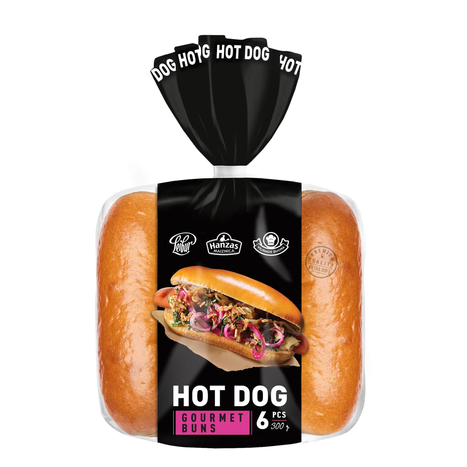 Hotdogu maizītes Hanzas Maiznīca 300g