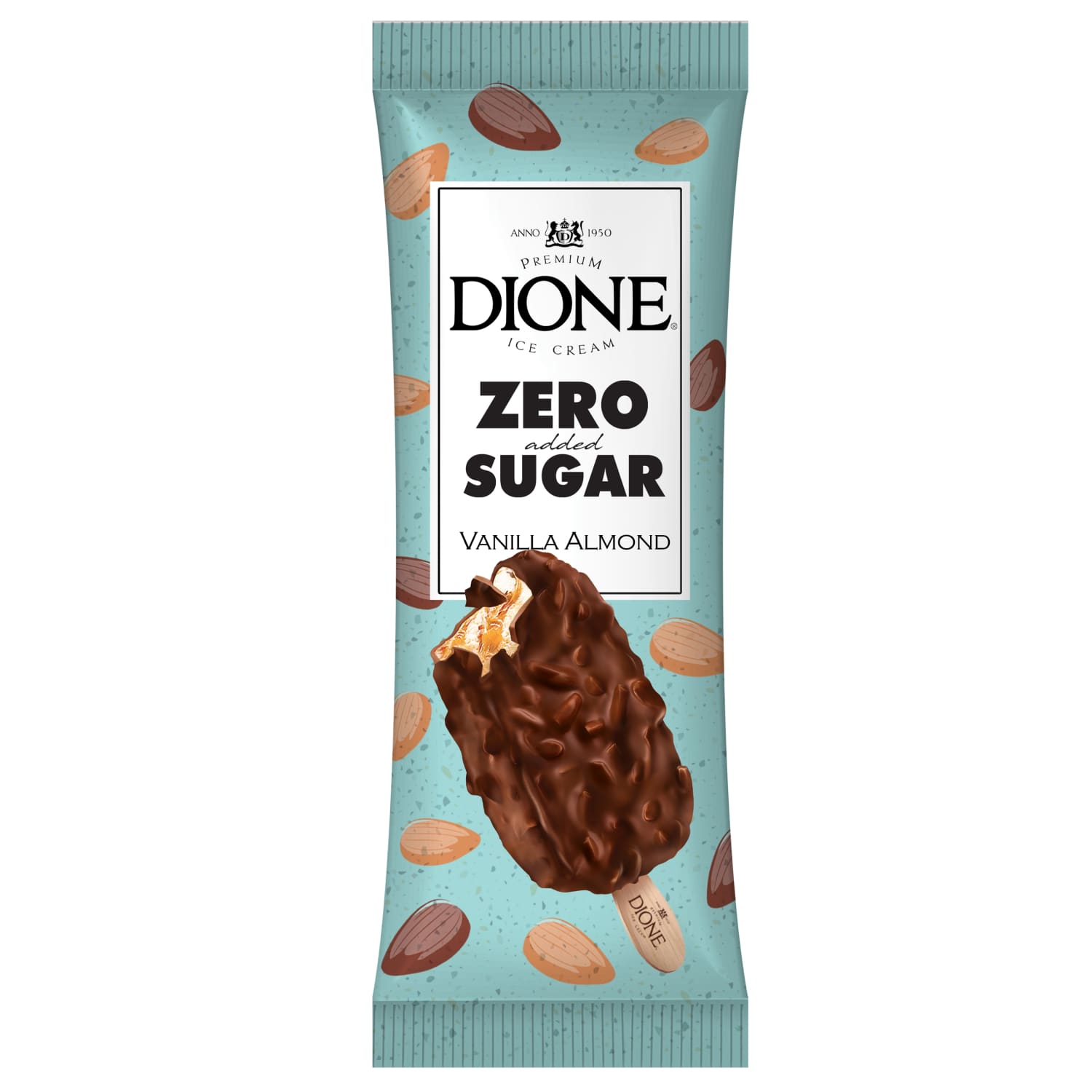 Saldējums Dione vaniļas - karameļu 90ml/79g