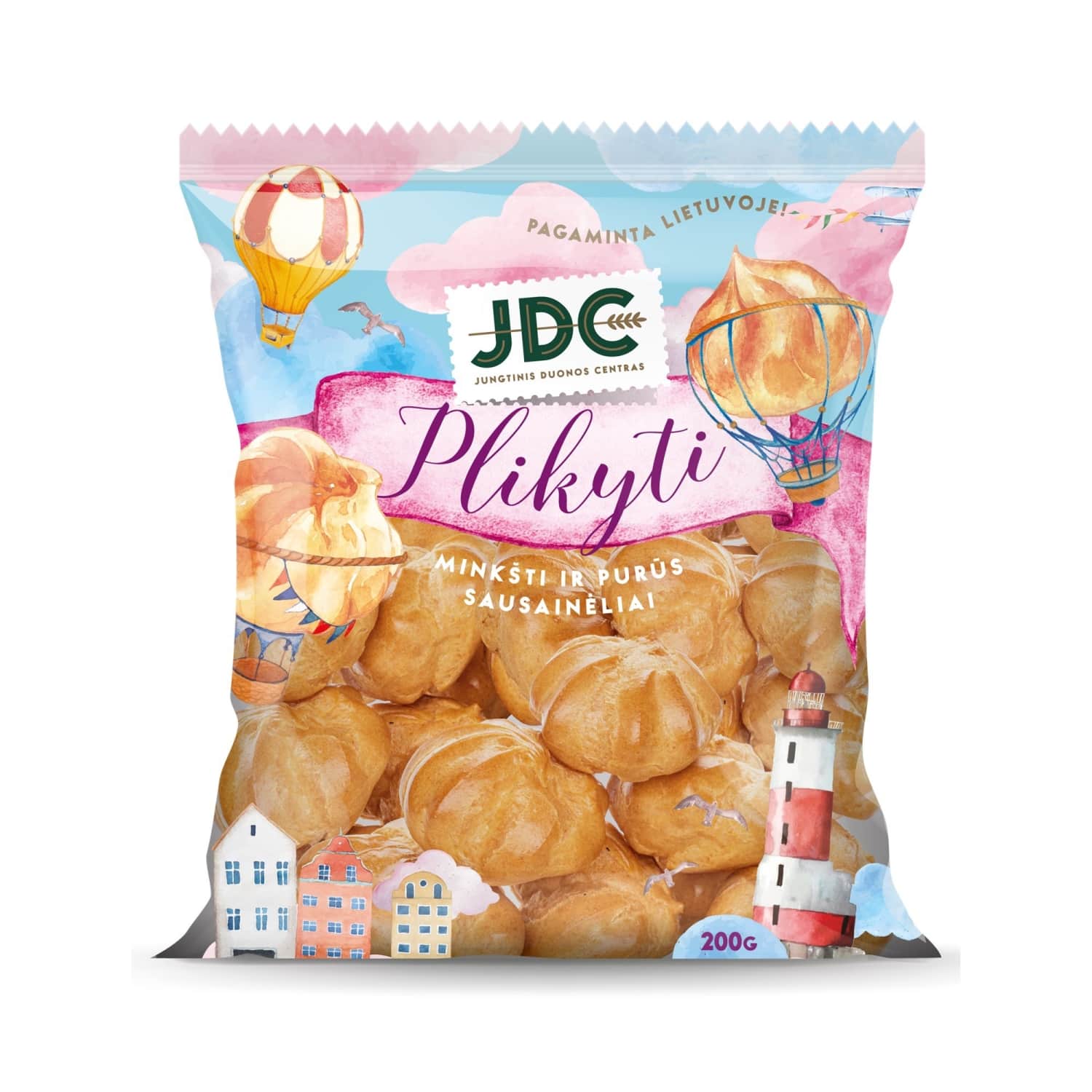 Plikyti sausainiai JDC, 200 g