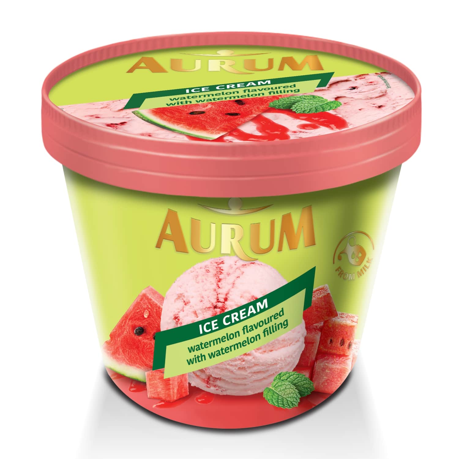 Arbūzų sk. plombyras su įd. AURUM, 800ml/455g