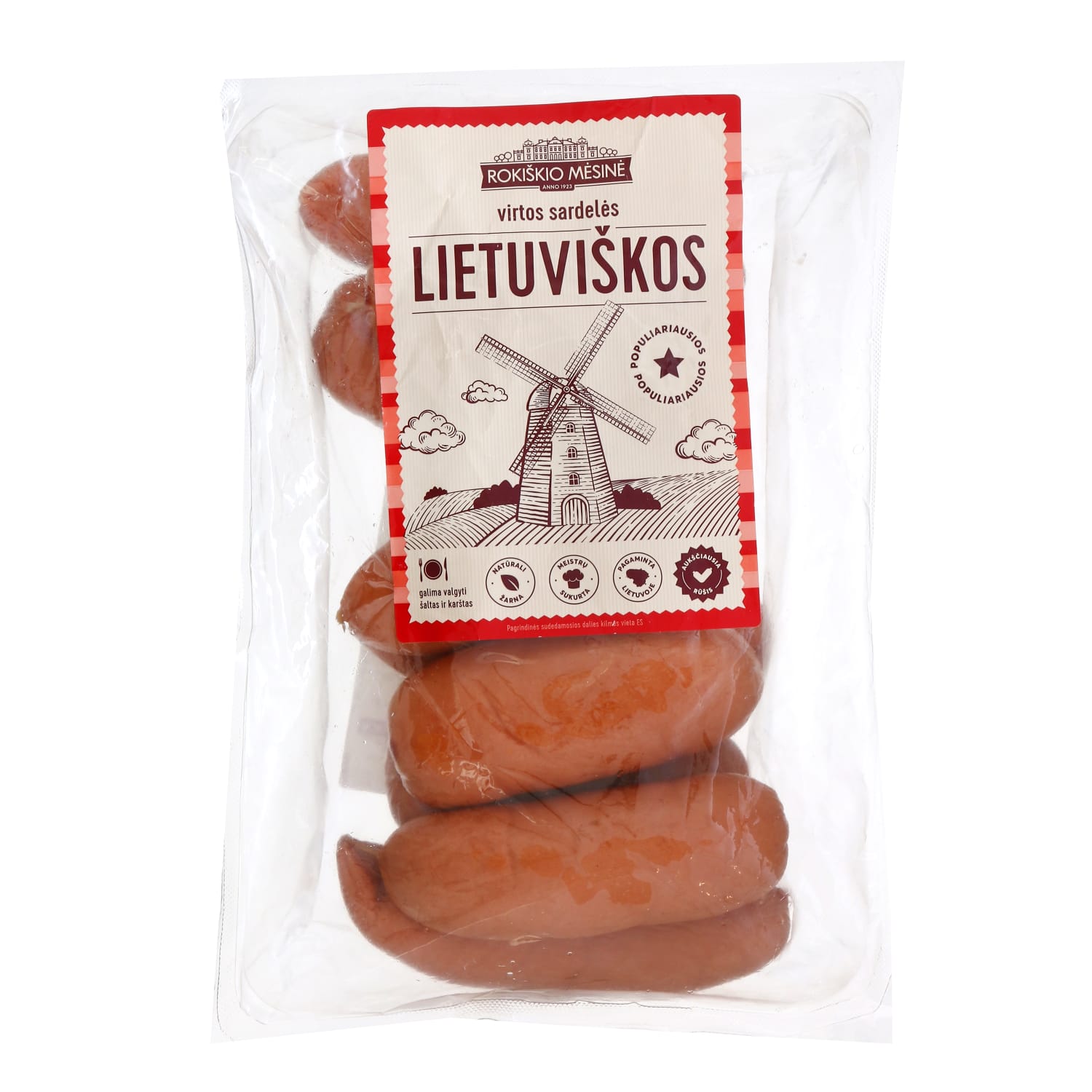 Virtos LIETUVIŠKOS sardelės, 1 kg