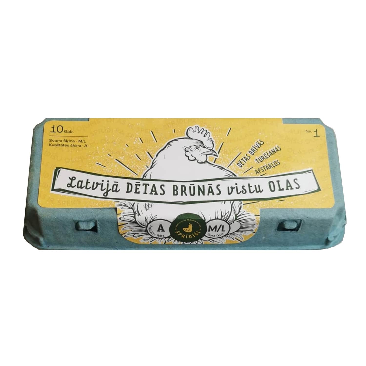 Olas Sprīdīši A/ML Nr.1 10 gab.