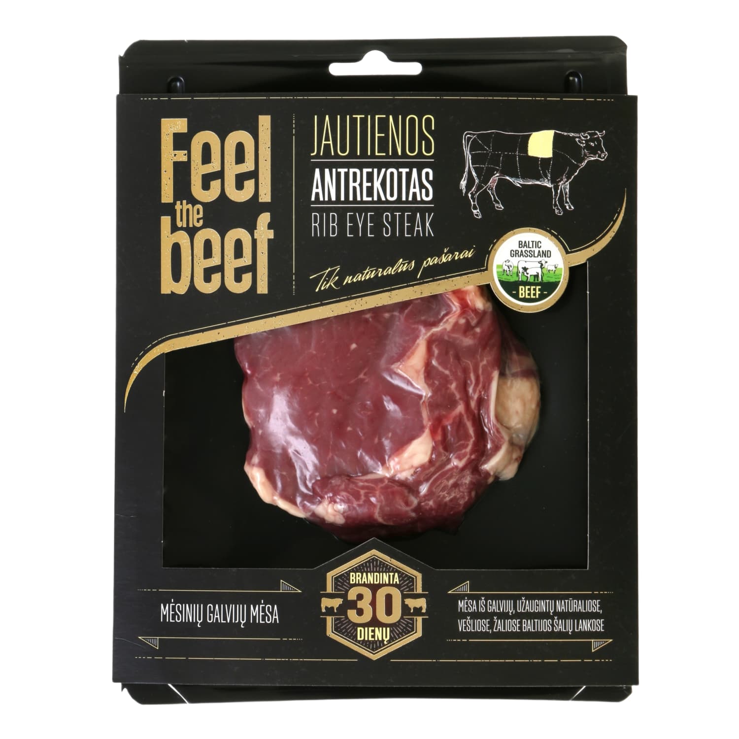 Br. jaut. antrekoto pj. FEEL THE BEEF, 260 g