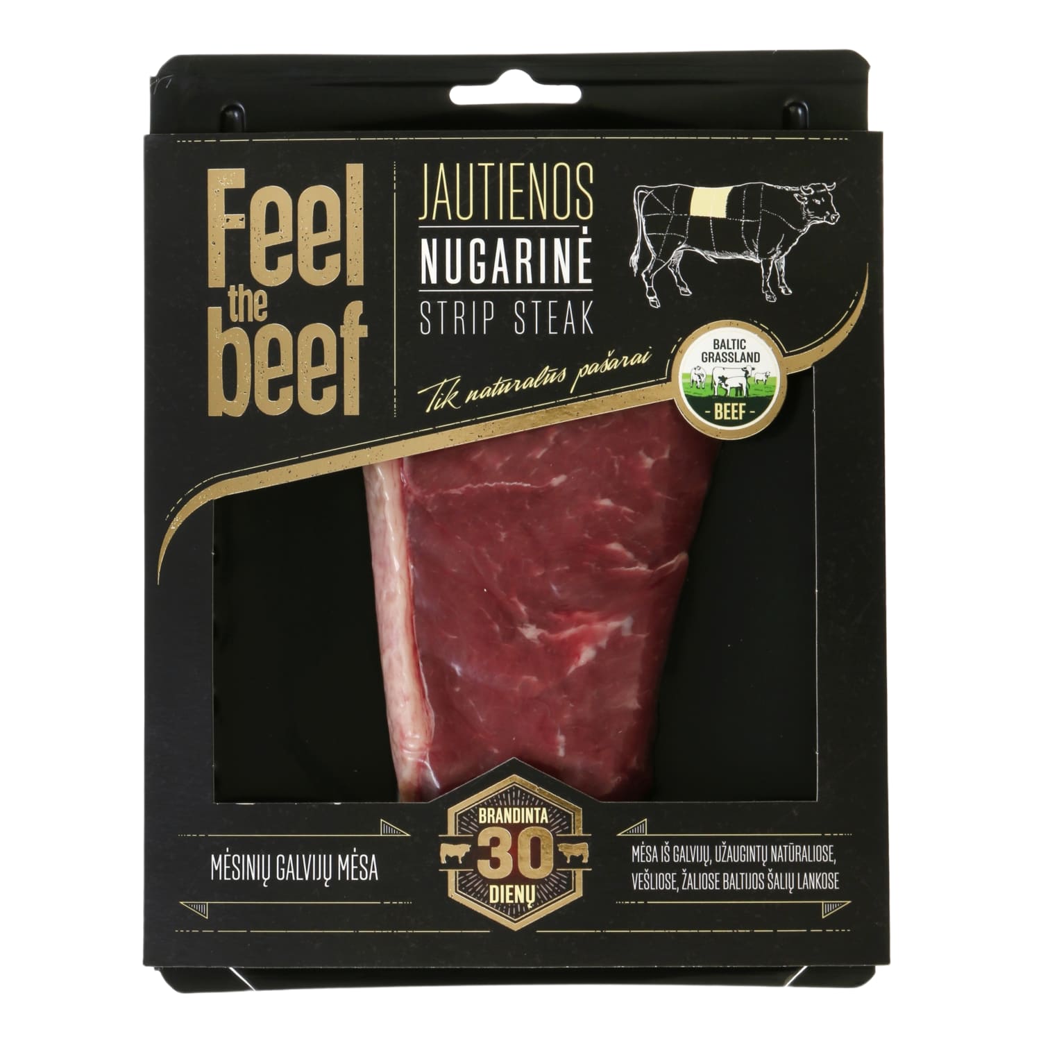 Br. jautienos nugarinė FEEL THE BEEF, 220 g