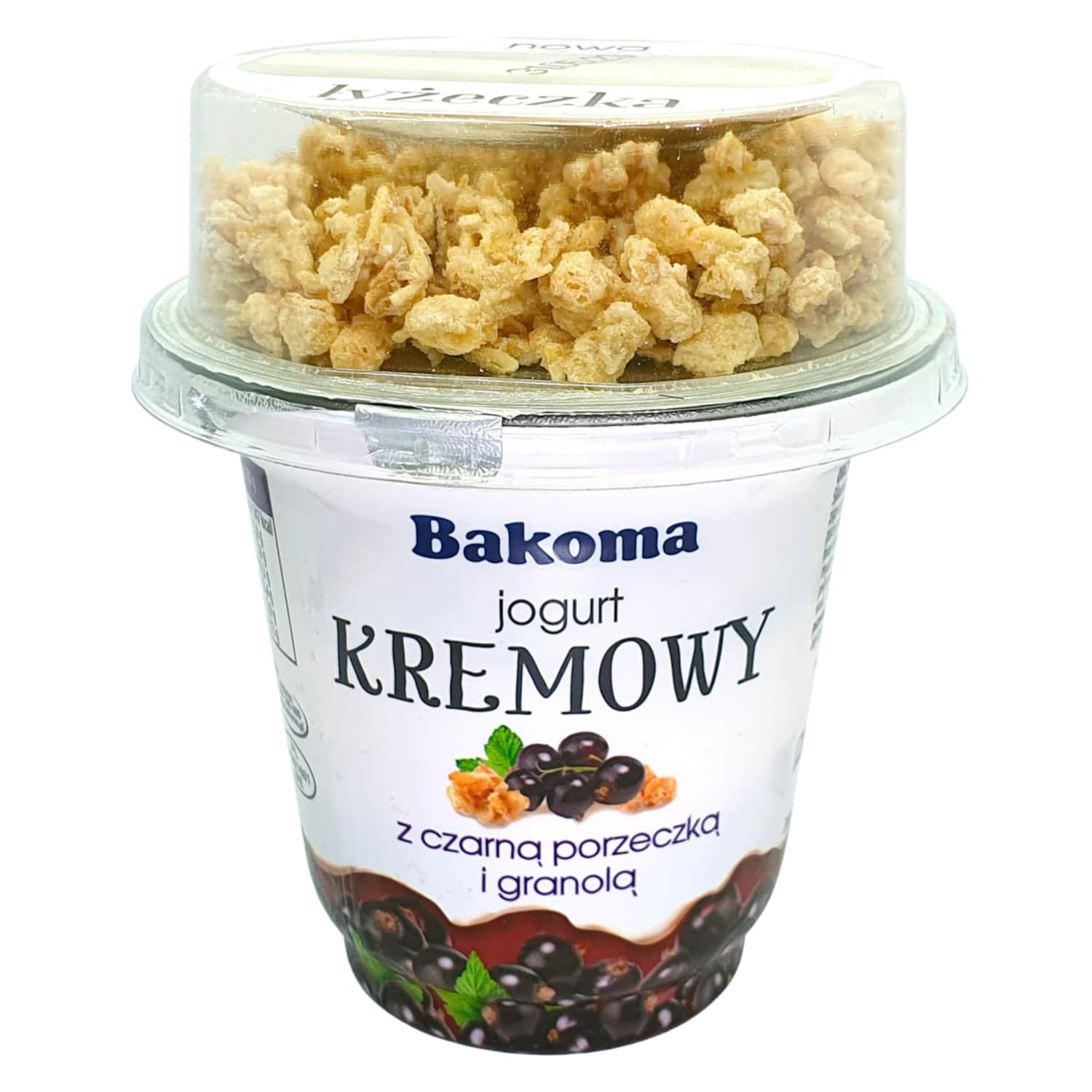 Jogurtas su juod. serb., granola BAKOMA, 230g
