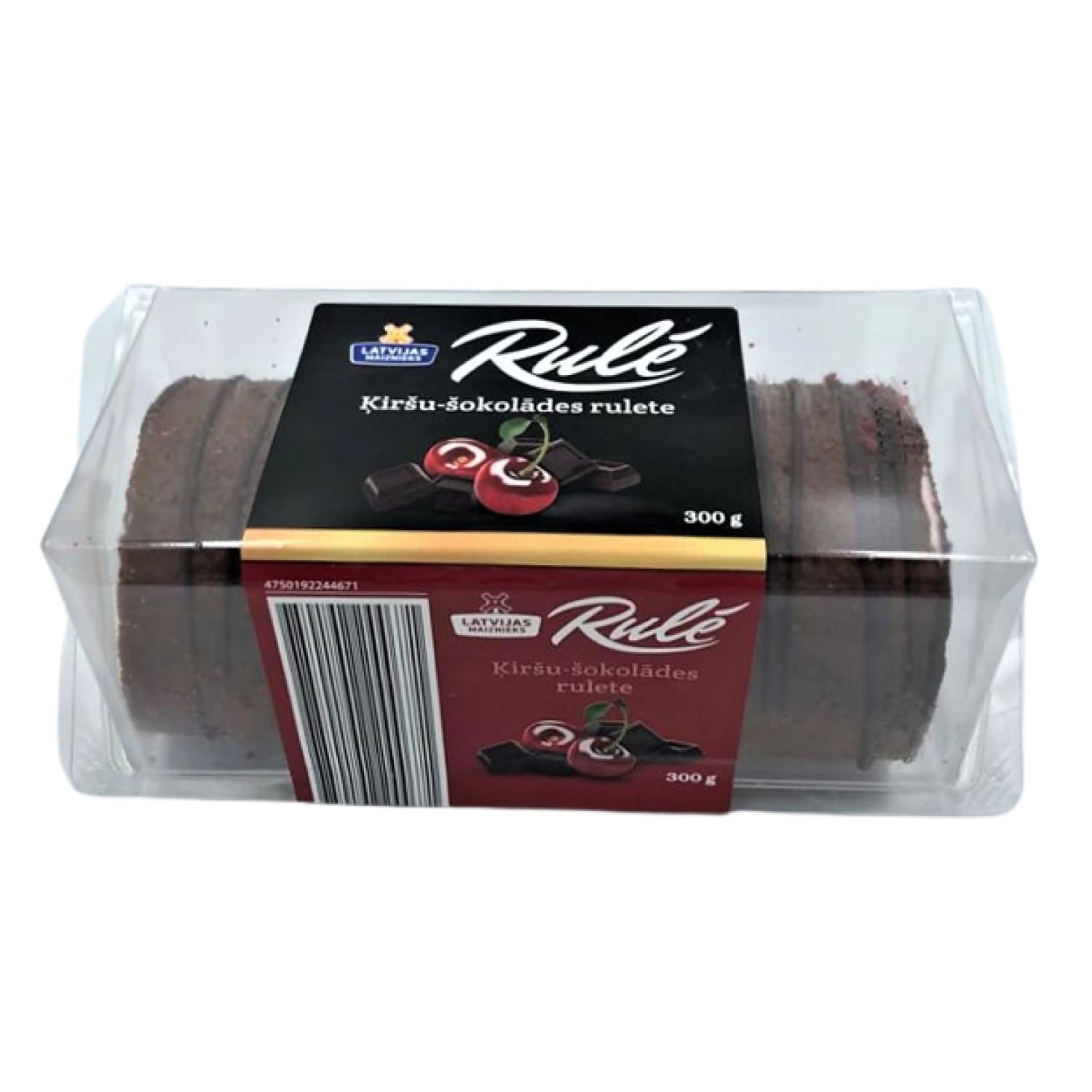 Rulete Rulē ķiršu, šokolādes 300g