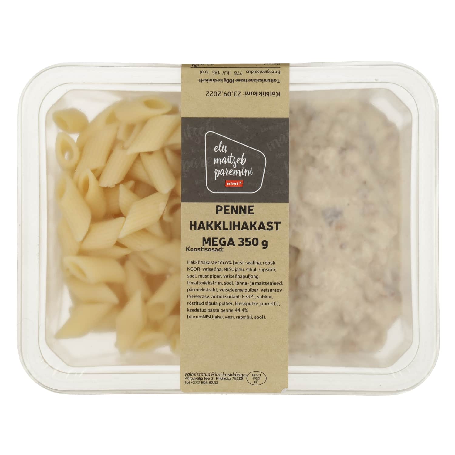 Penne hakklihakastmega 350g
