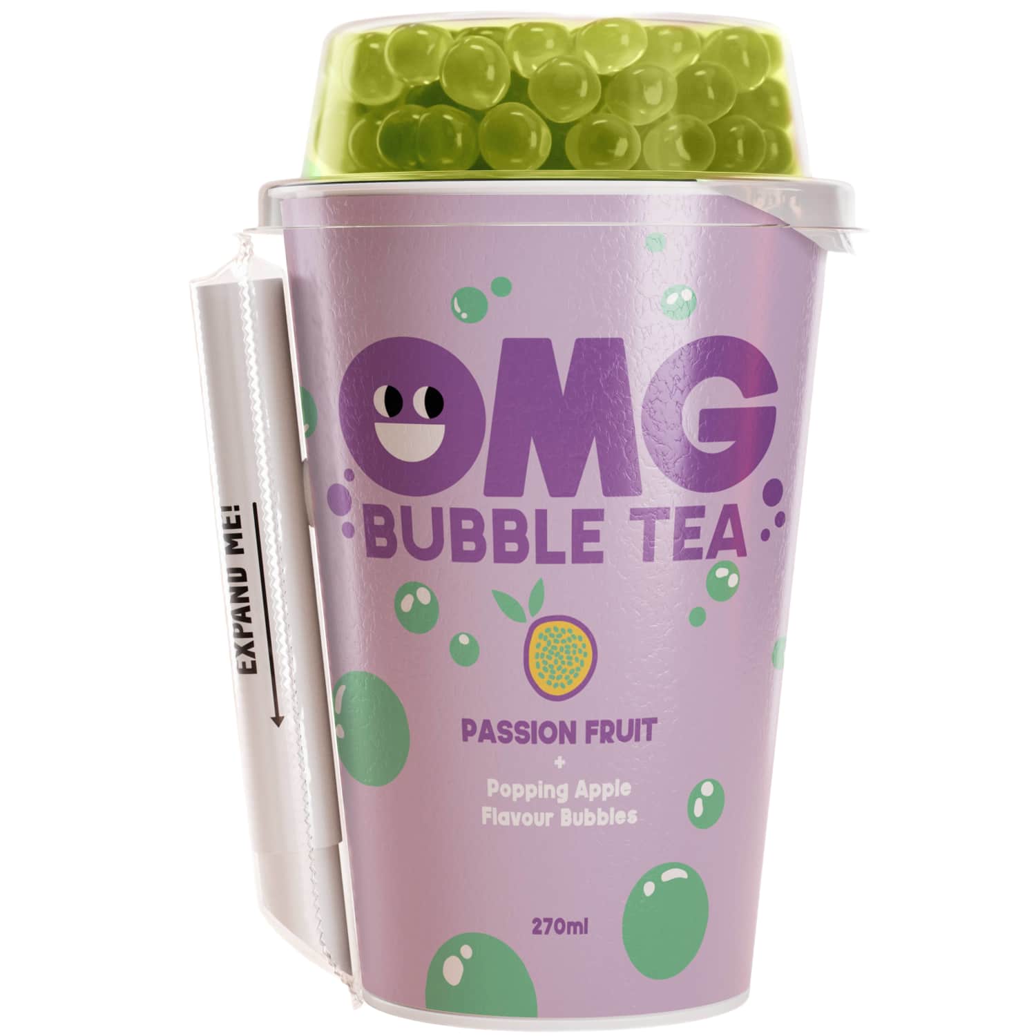 Pasifl.sk.arbata su obuol.sk.burbul.OMG,270ml