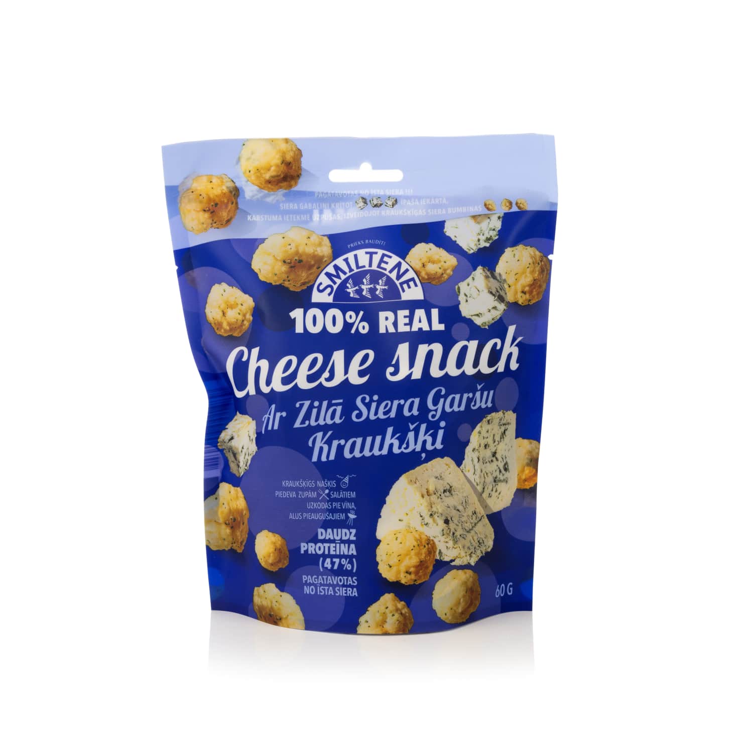 Juustu snäkk s.hall.juustumait. Smiltene 60g