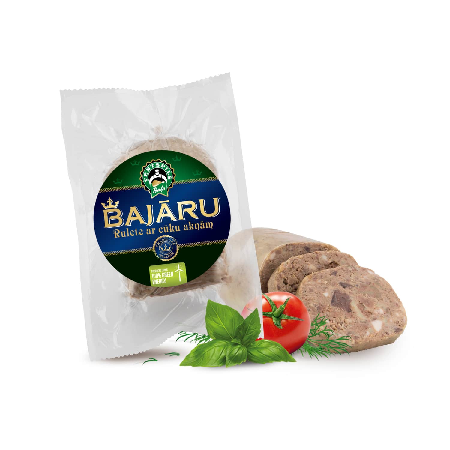 Virtas BAJORŲ slėgtainis vakuume, a.r. ,450 g