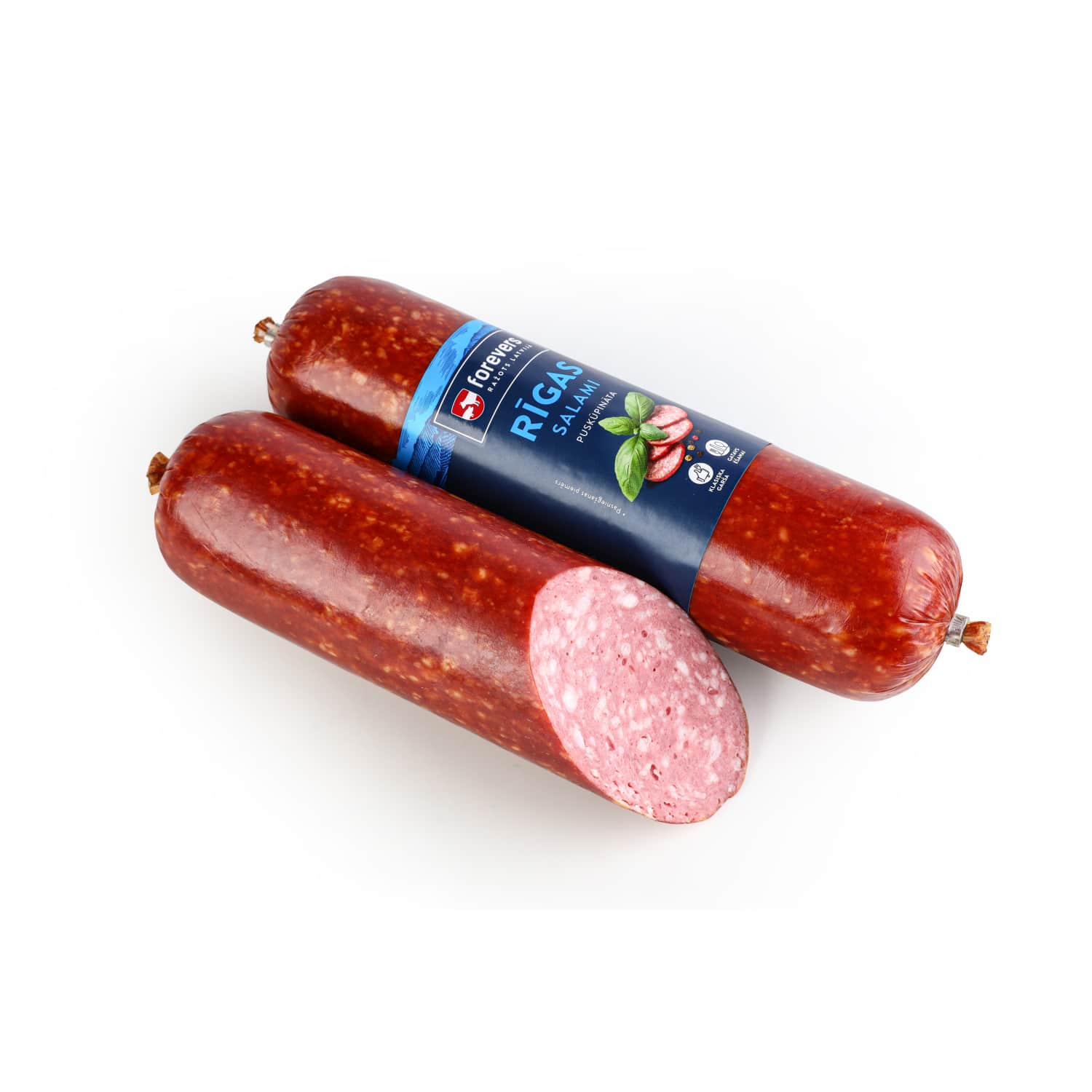 Salami Rīgas puskūpināta kg