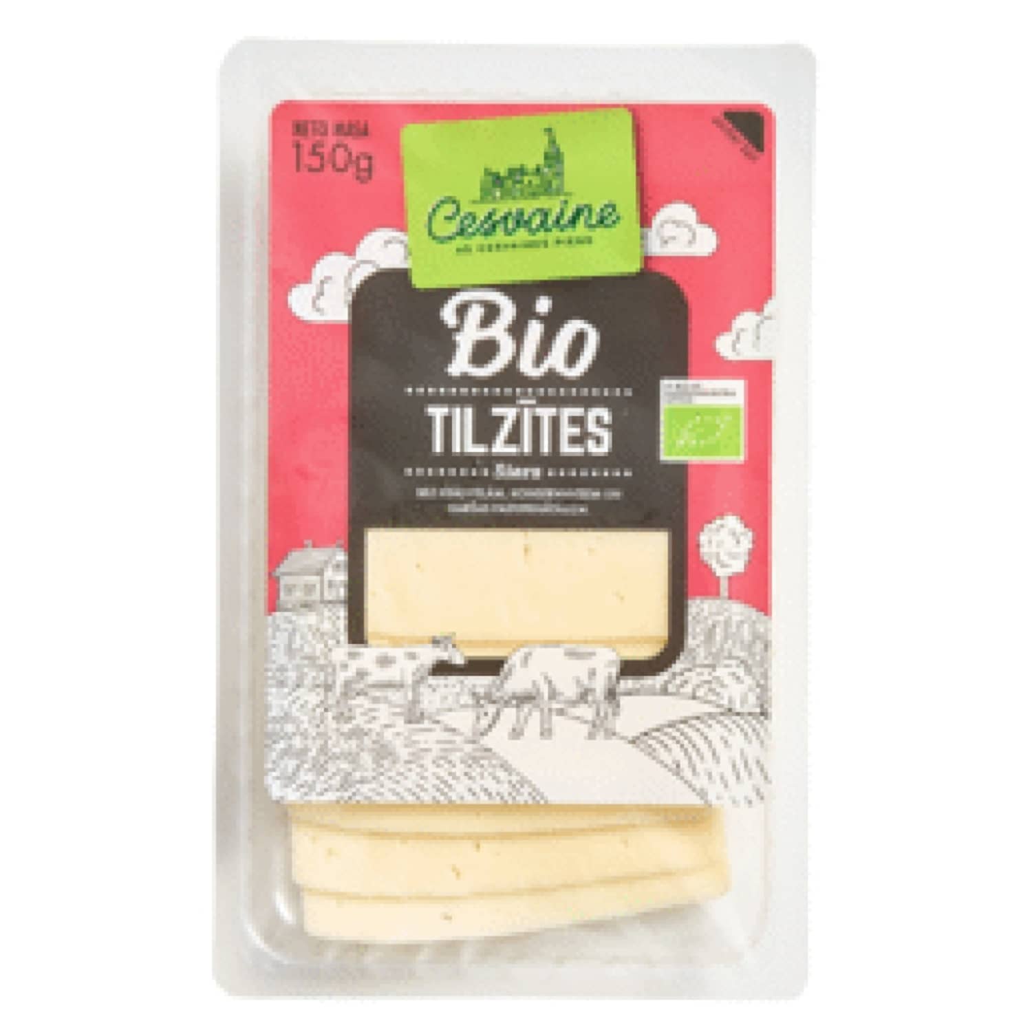Siers Tilzītes CP BIO šķēlītes 150g