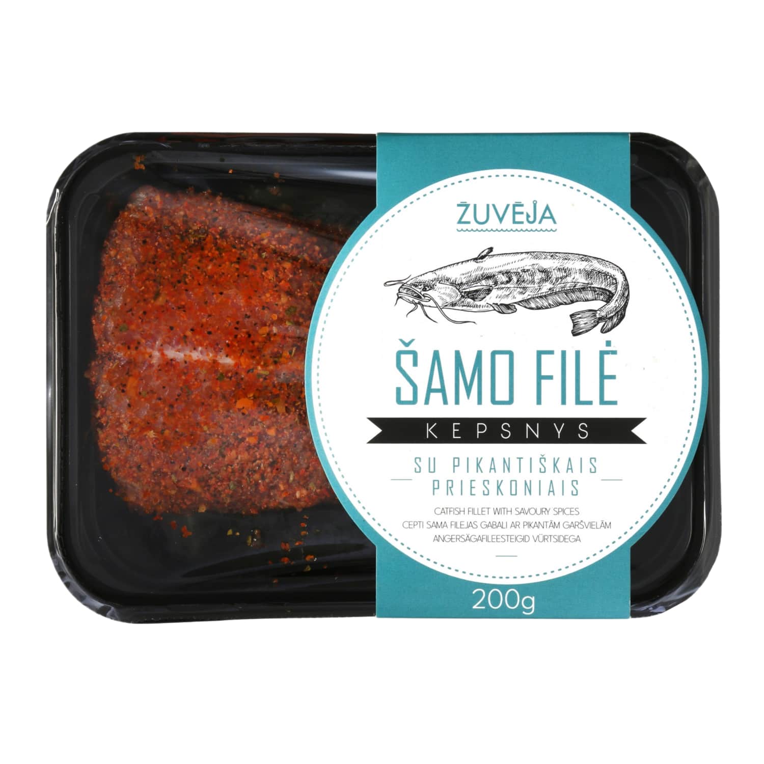 Sägafilee vürtsika marinaadiga Zuveja 200g