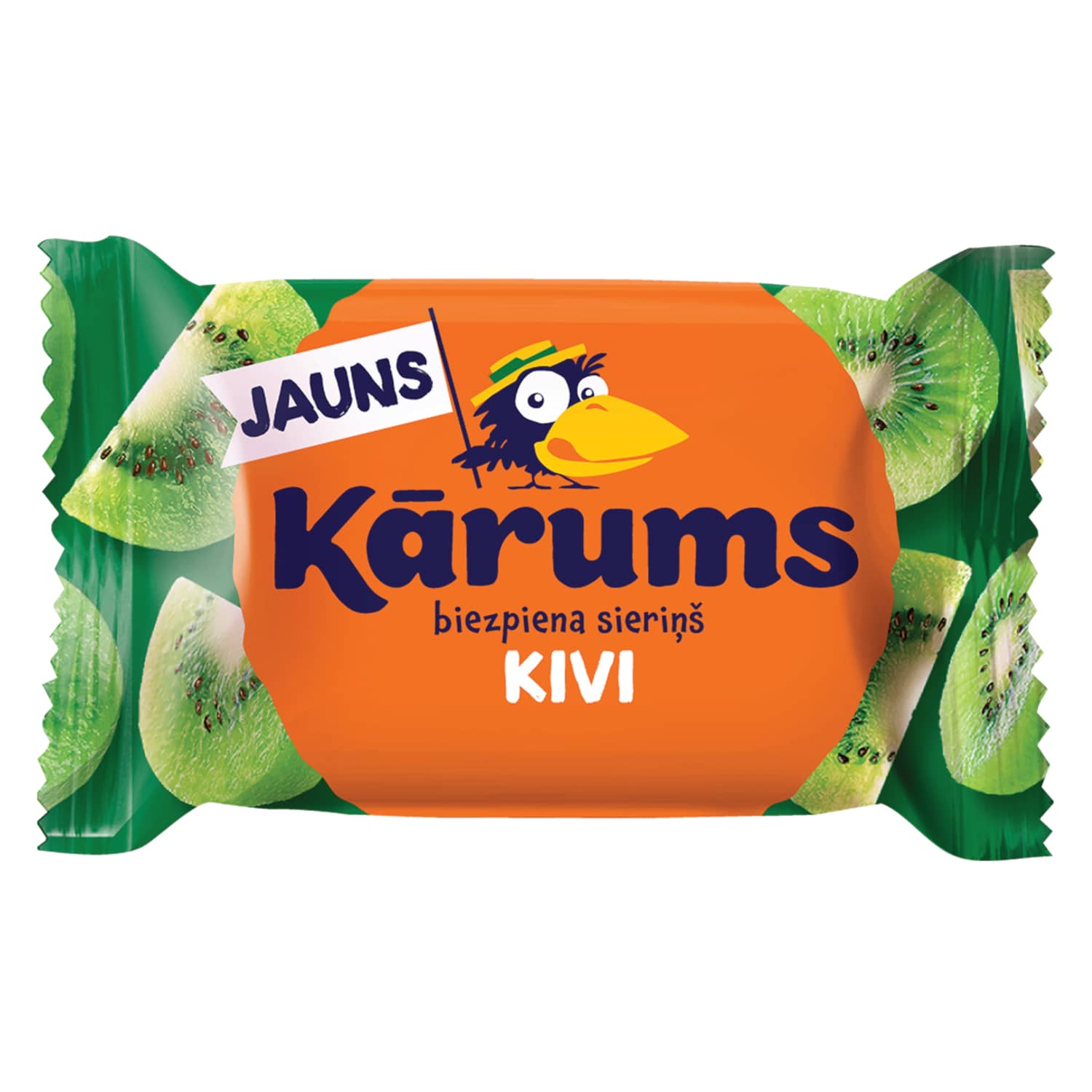 Biezp. sieriņš Kārums kivi ar kivi glaz. 45g