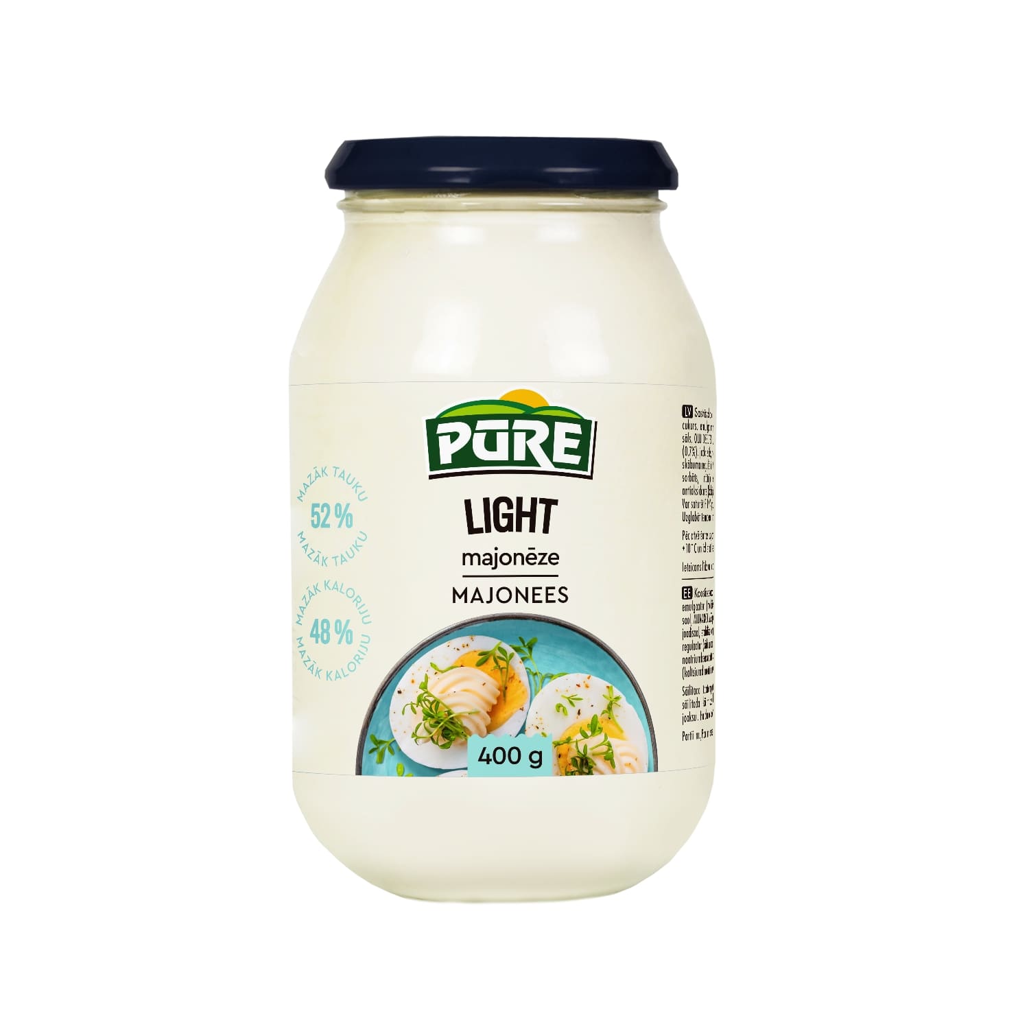 Majonēze Pūre Light 34% 400g