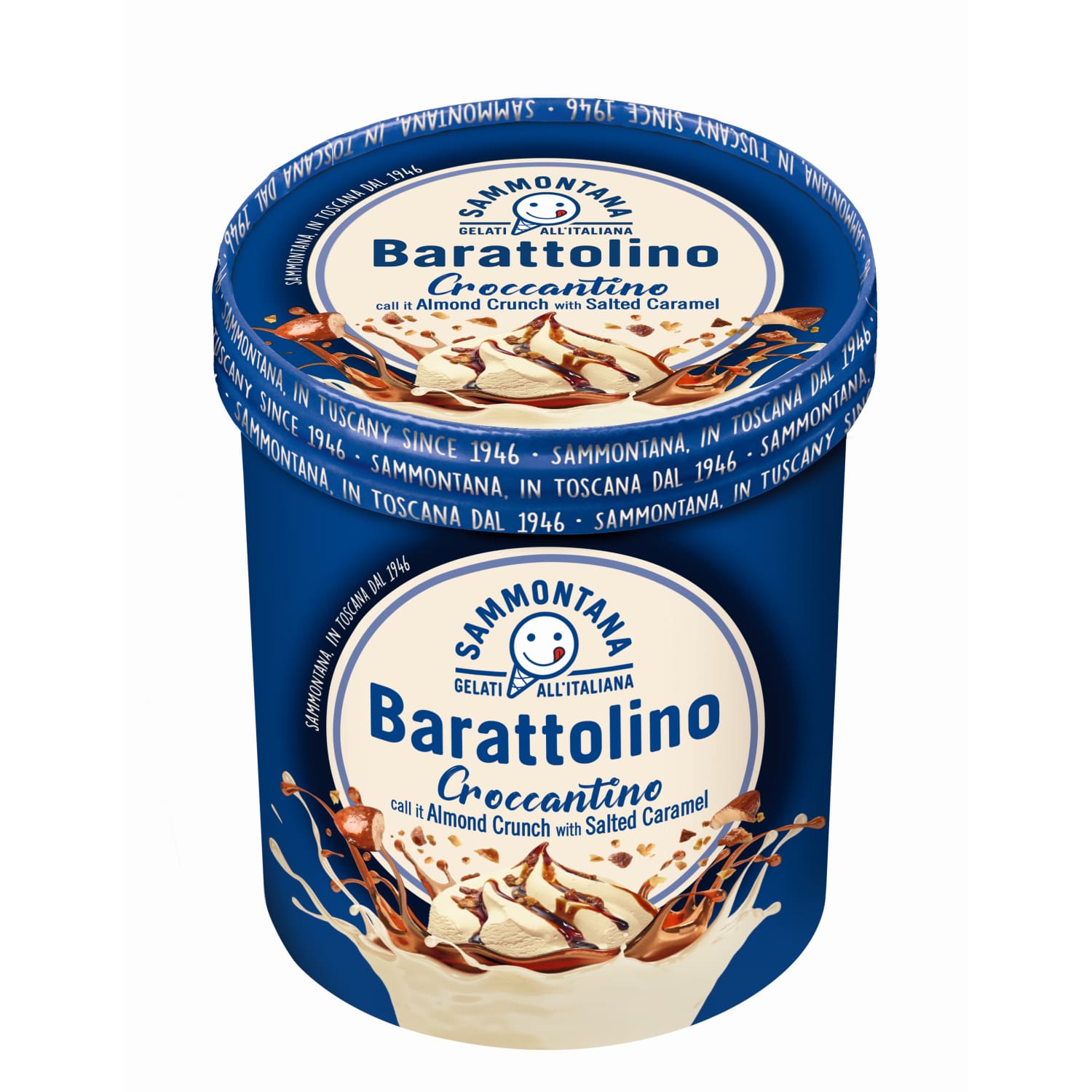 Valg. vanilin. ledai BARATTOLINO, 800ml/500g