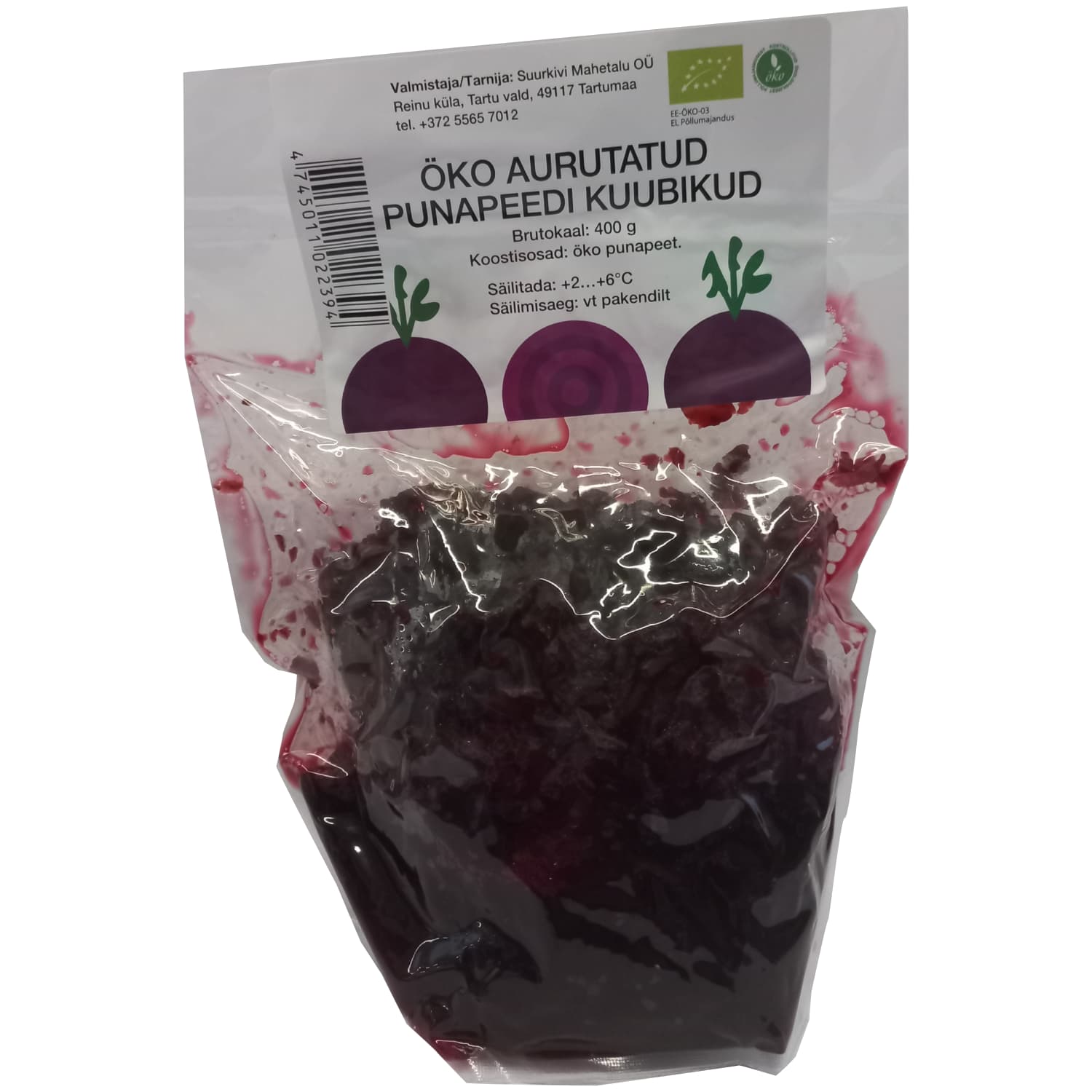 Mahe punapeedi aur. kuub Suurkivi MT 400g