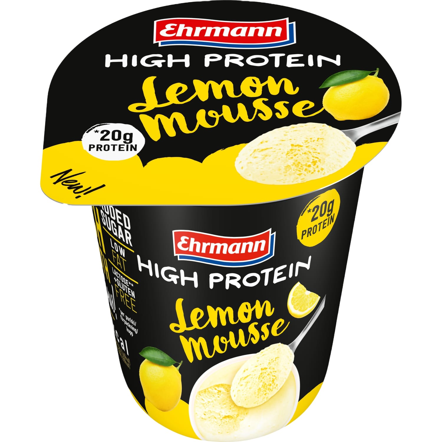 Deserts Ehrmann citronu muss 200g