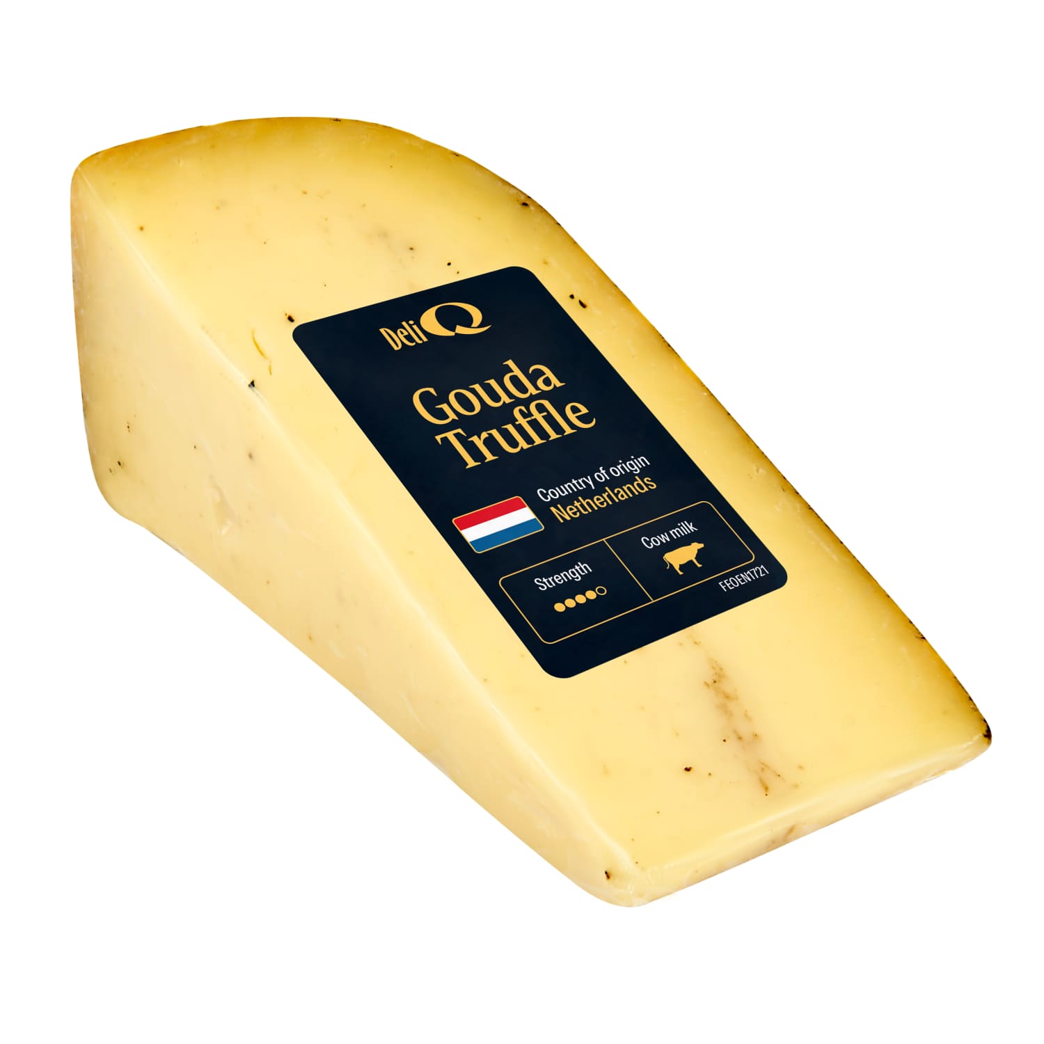 Br. Gouda sūris su trum. DELI Q, 50 %, 130 g
