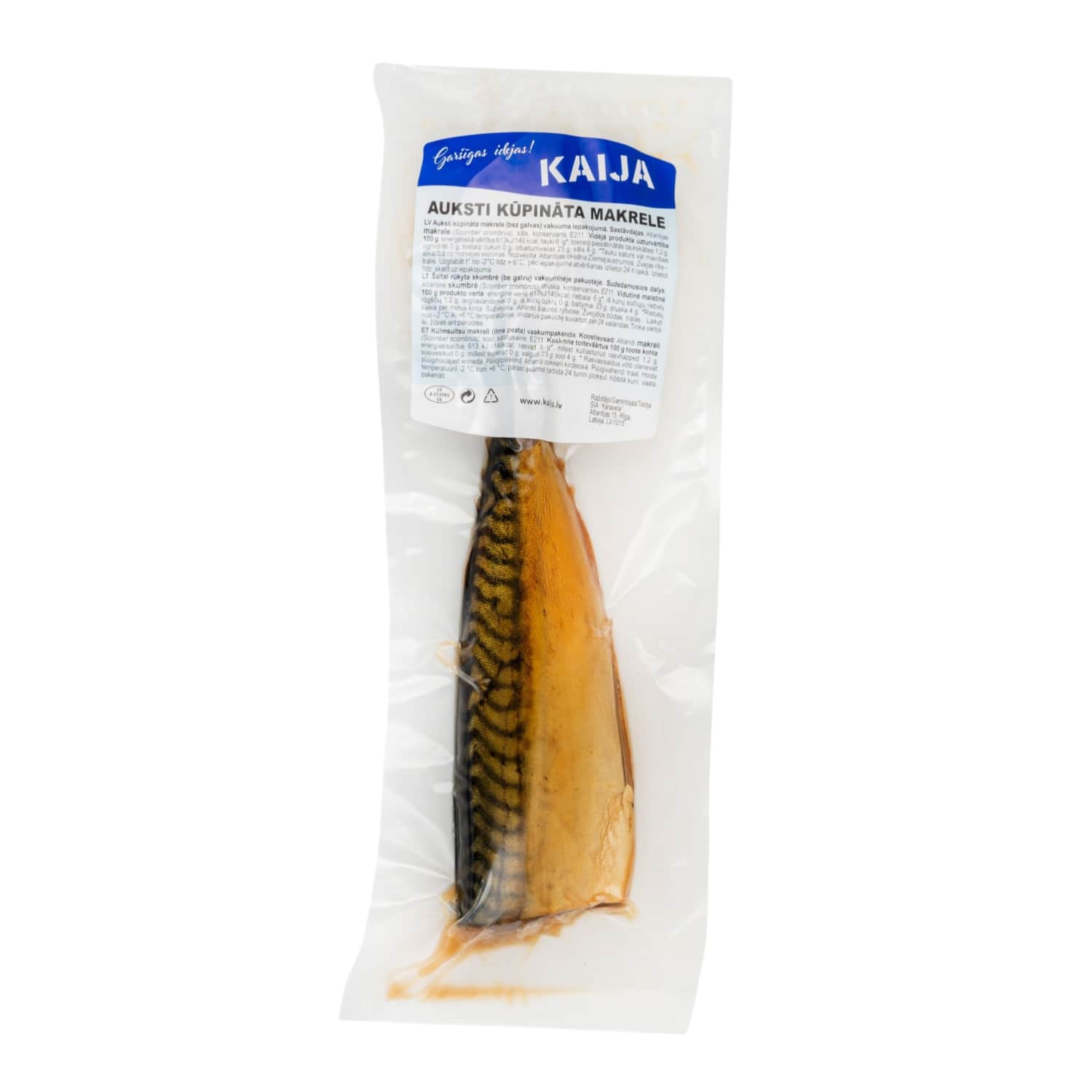 Š. r. skumbrė KAIJA, be gal., pjaust. 1kg