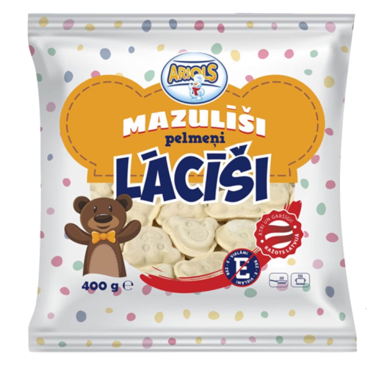 Pelmeņi Mazulīši Lācīši 400g