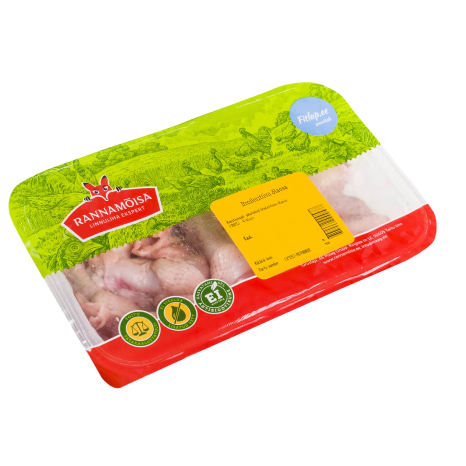 Br.tiiva õlaosa, värske, A-kl Rannamõisa 500g