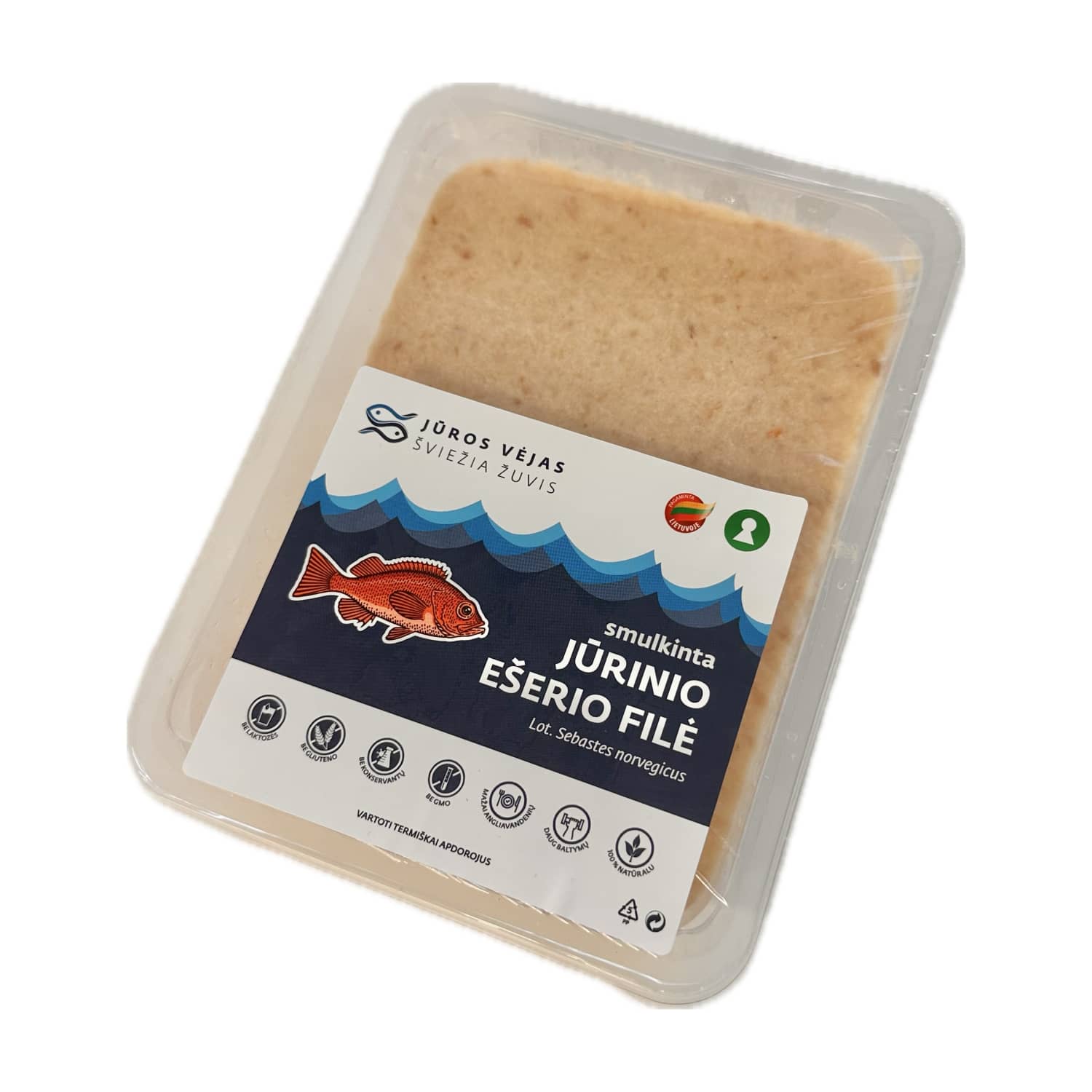 Atvės. smulkinta jūrinio ešerio filė, 400 g