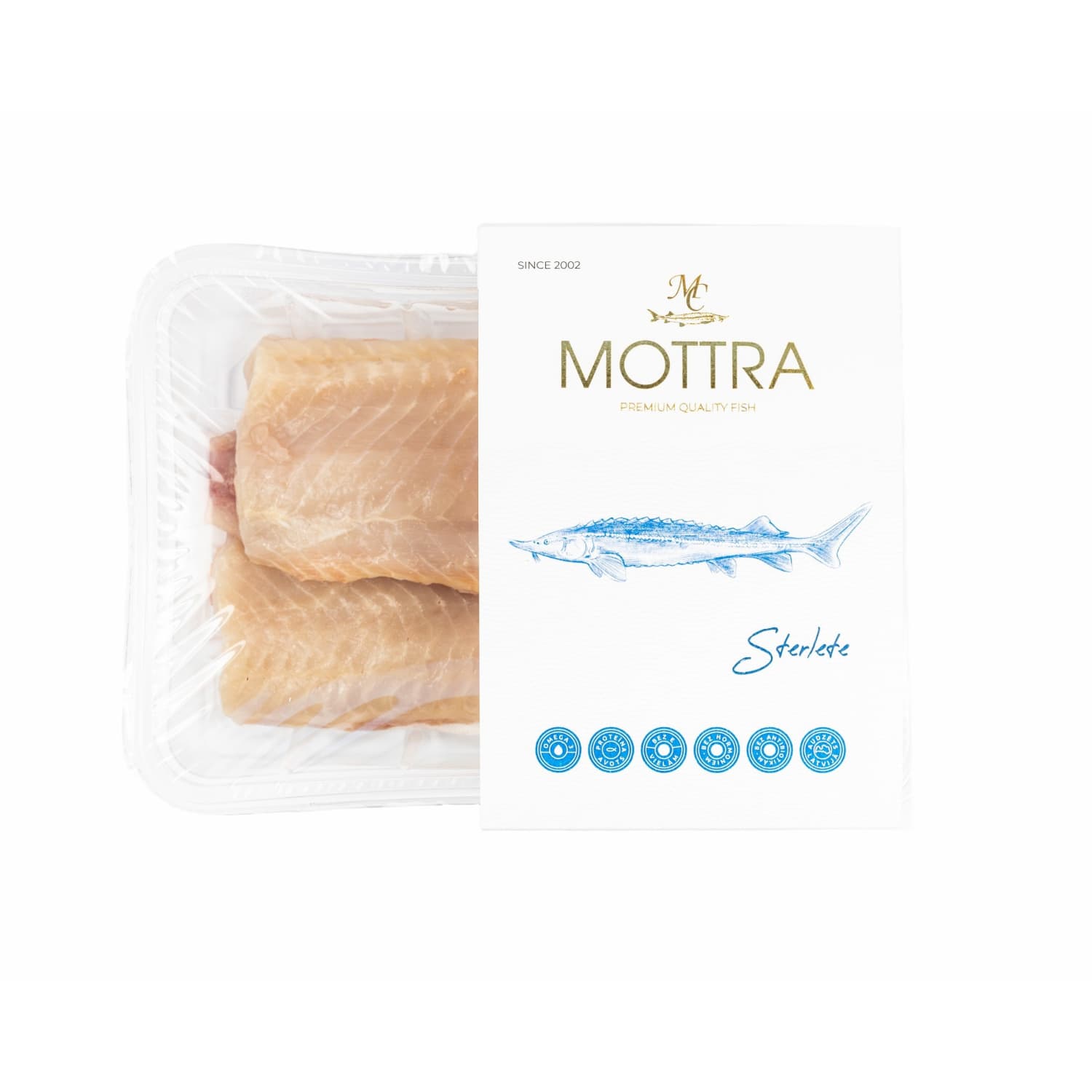 Sterletes fileja Mottra 250g