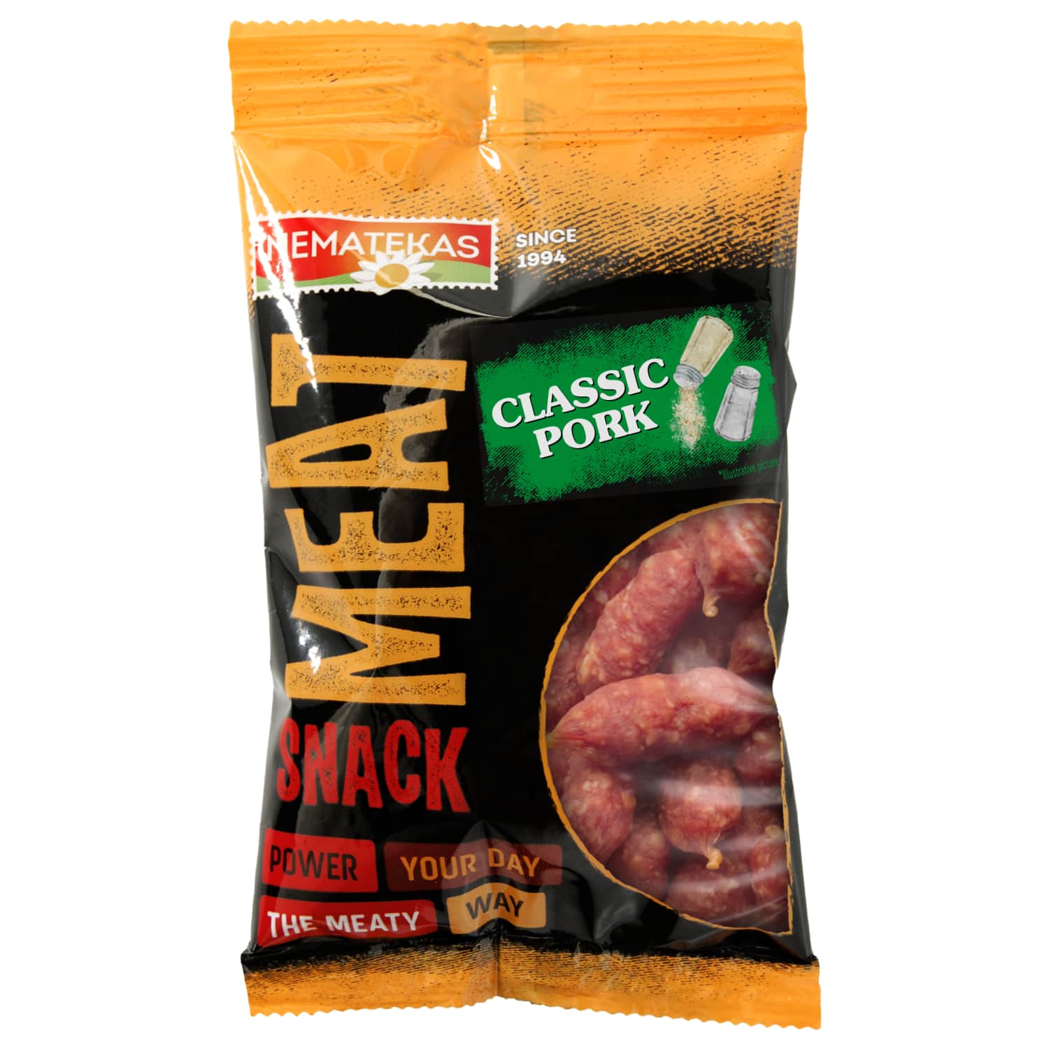 Vytintos dešrelės MEAT SNACK, a. r., 100 g