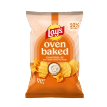 Voveraičių padažo skonio kepti bulvių traškučiai LAY'S OVEN BAKED, 110 g