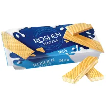 Vafliai ROSHEN su pieno skonio įdaru, 216 g