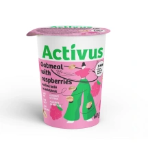 Avižinių dribsnių košė su avietėmis ACTIVUS, 60 g