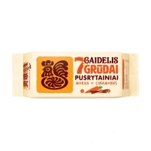 Sausainiai GAIDELIS 7 GRŪDAI su morkomis ir cinamonu, 160 g
