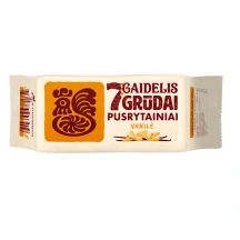 Vanilės skonio sausainiai GAIDELIS 7 GRŪDAI, 160 g
