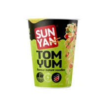 Greitai paruošiami makaronai SUN YAN TOM YUM, 65 g
