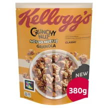 Dribsniai KELLOGG'S CRUNCHY NUT GRANOLA CLASSIC, 380 g