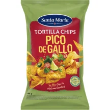 PICO DE GALLO skonio kukurūzų traškučiai SANTA MARIA, 185 g