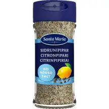 Citrinpipiriai SANTA MARIA, be pridėtinės druskos, 42 g