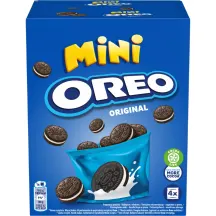 Kakaviniai sausainiai su vanilės skonio įdaru OREO, 160 g