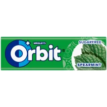 Kramtomoji guma ORBIT SPEARMINT, 14 g
