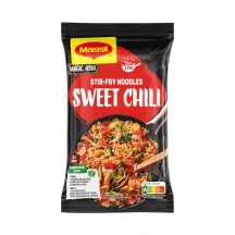 Greitai paruošiami kepti makaronai MAGGI SWEET CHILI, 185 g