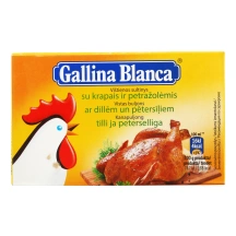 Vištienos sultinys su krapais ir petražolėmis GALLINA BLANCA, 80 g