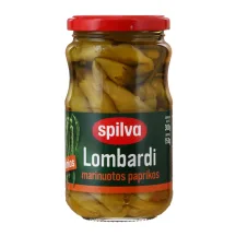 Marinuotos švelnios Lombardijos paprikos SPILVA, 300 g
