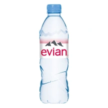 Natūralus negazuotas mineralinis vanduo EVIAN, 500 ml