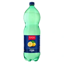 Gazuotas citrinų skonio gėrimas RASA, 2 l