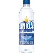 Negazuotas natūralus mineralinis vanduo UNIQA, 500 ml