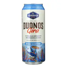 Šviesi kvietinė duonos gira GUBERNIJA, 500 ml
