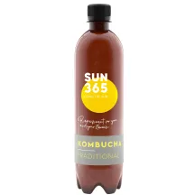 Ekologiškas natūraliai gazuotas gaivusis arbatos gėrimas SUN365 KOMBUCHA TRADITIONAL, 1 l