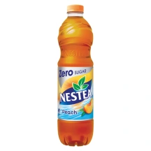 Negazuotas gaivusis gėrimas su juodąja arbata NESTEA ZERO, 1,5 l