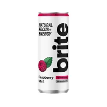 Energinis gėrimas BRITE RASPBERRY MINT, 330 ml